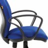 Кресло компьютерное Chairman 684  голубой/черный - Кресло компьютерное Chairman 684  голубой/черный