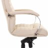 Кресло компьютерное Chairman 480 бежевый/хром, черный - Кресло компьютерное Chairman 480 бежевый/хром, черный